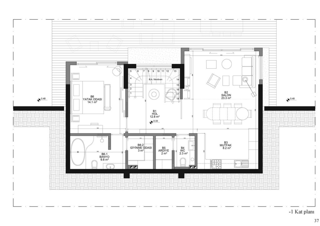 Bodrum Pera Yalıkavak Evleri — proje görseli 6