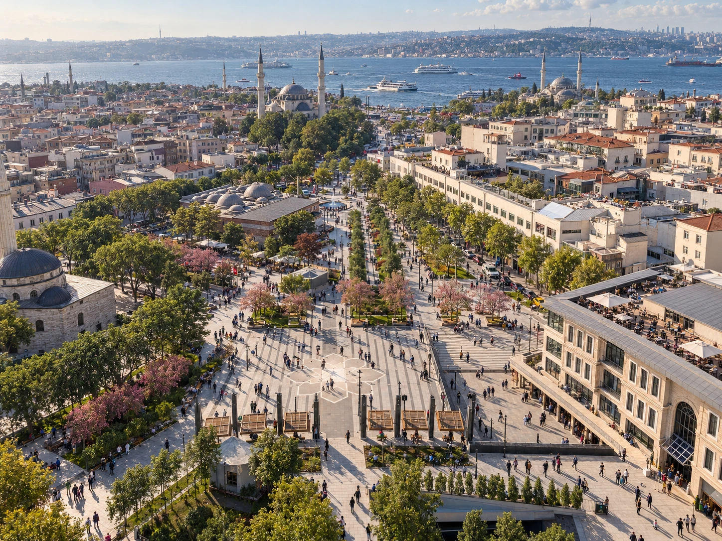 Üsküdar Mimar Sinan Meydanı, Mimar Sinan Çarşısı ve Zemin Altı Otoparkı