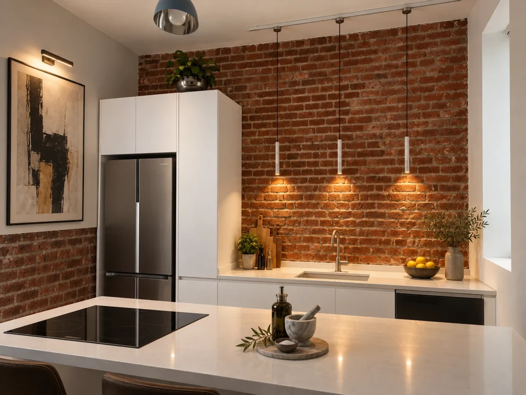 Cihangir Jones Apartmanı’nın yeniden tasarlanan mutfağı